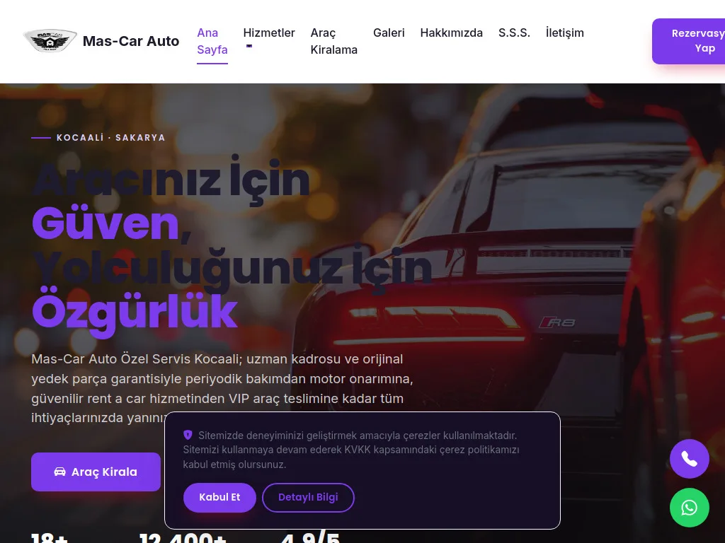ALISAY Auto - Tanıtım Sayfası