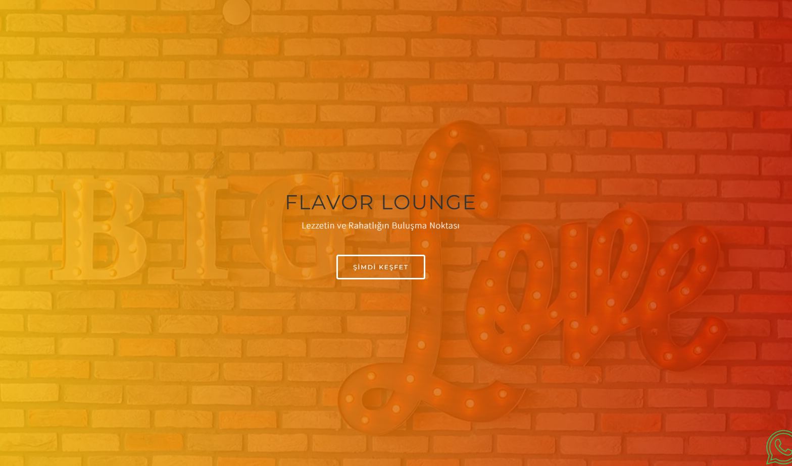 FLavor Lounge - Restoran & Kafe Dijital Platformu